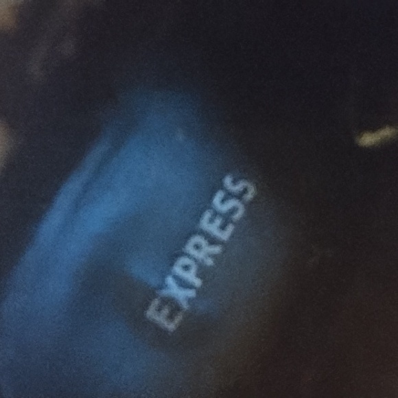 Y2K Express Vintage Black Suede Ankle Wedge Laced Boots in Size 10 M - Picture 6 of 8